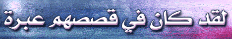 لقد كان في قصصهم عبرة